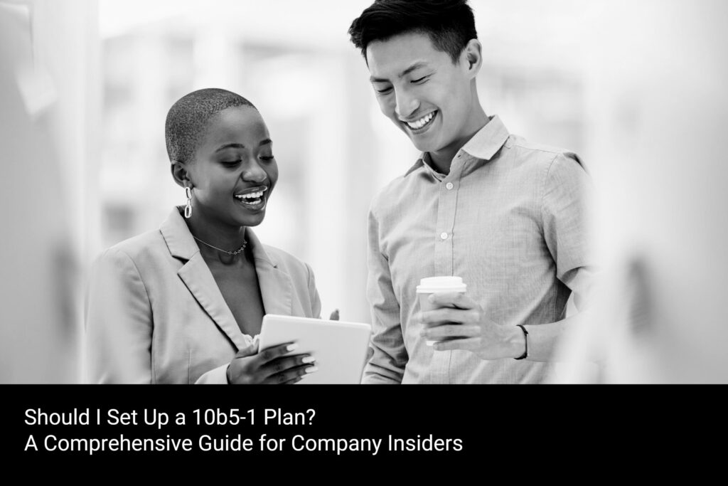 A Comprehensive Guide to 105b-1 Plans for Company Insiders